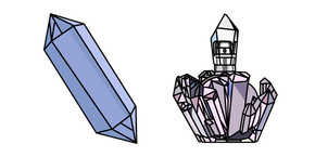 VSCO Girl Crystal and Perfume Curseur