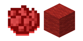 Minecraft Red Dye and Red Wool cursor