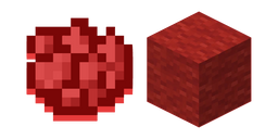 Minecraft Red Dye and Red Wool Cursor