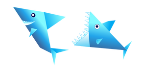 Origami Sharks Curseur