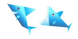 Origami Sharks Curseur