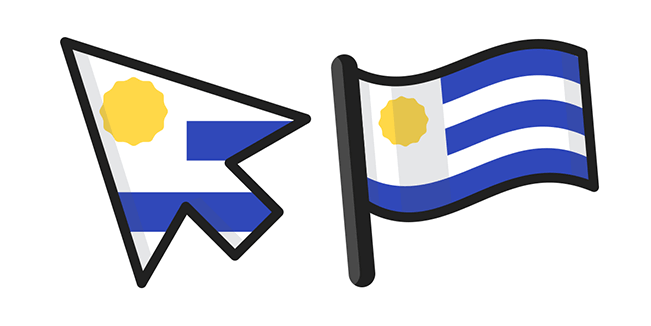 Uruguay Flag курсор