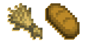 Minecraft Wheat and Bread Cursor