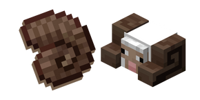 Minecraft Horned Sheep and Horn Curseur