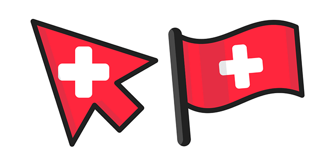 Switzerland Flag Cursor