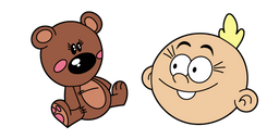 Курсор The Loud House Lily Loud and Bear