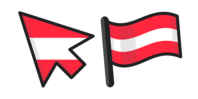 Austria Flag Cursor