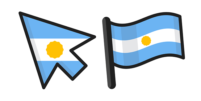 Argentina Flag курсор