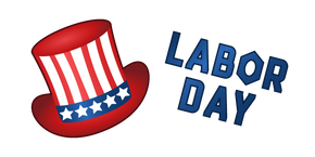 Курсор Labor Day and USA Hat