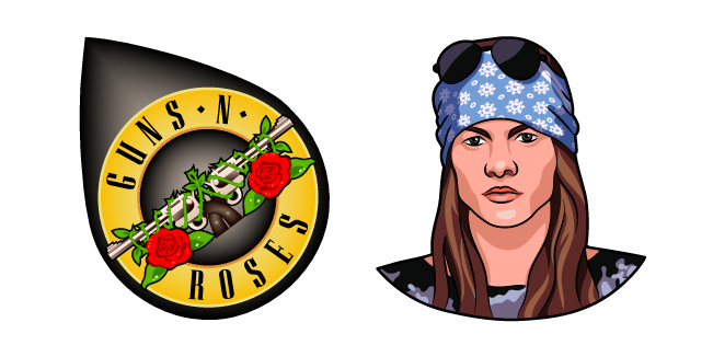 Guns N' Roses Axl Rose Cursor