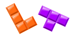 Tetris L-Block and T-Block Curseur