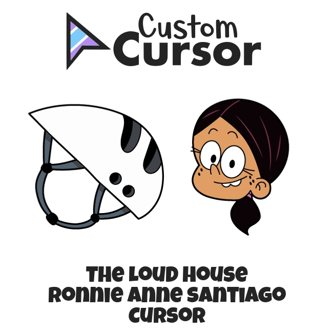 The Loud House Leni Loud & Phone Cursor - Sweezy Cursors