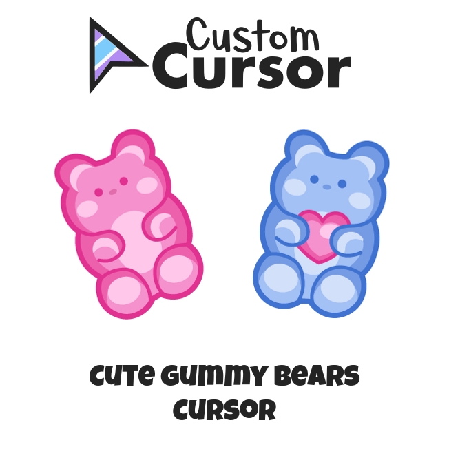 Cute Gummy Bears cursor Custom Cursor