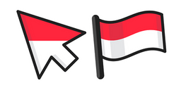 Курсор Indonesia Flag