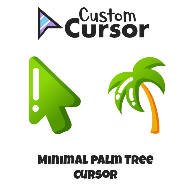 Minimal Palm Tree cursor – Custom Cursor