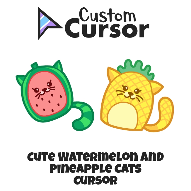 The Watermelon custom cursor for Chrome