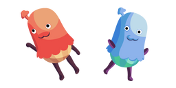 Ooblets Gullysplot and Gleamy Gullysplot Curseur