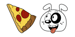 Курсор The Loud House Charles and Pizza