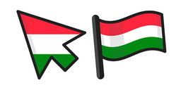 Hungary Flag Cursor