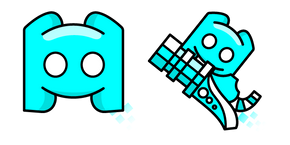 Geometry Dash Cube 150 and Ship 45 Curseur