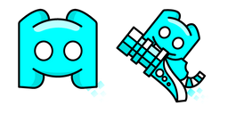 Курсор Geometry Dash Cube 150 and Ship 45