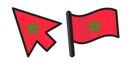 Morocco Flag Curseur