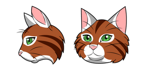 Warrior Cats Spottedleaf cursor – Custom Cursor