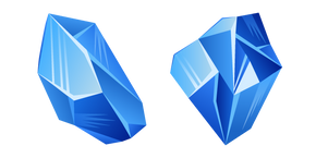 Blue Zircon Crystal cursor