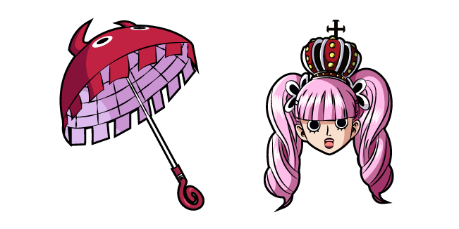 One Piece Perona and Umbrella Cursor