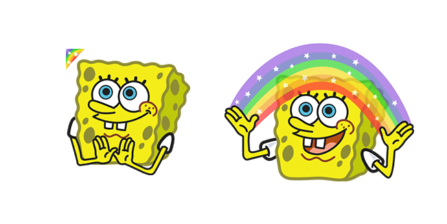 SpongeBob Imagination Cursor