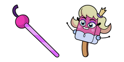 Unikitty! Mrs. Regina V. Ice Pop Cursor