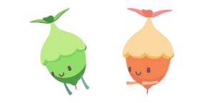 Ooblets Whirlitzer and Gleamy Whirlitzer cursor