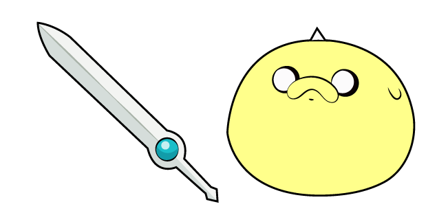 Adventure Time Beth and Sword Cursor