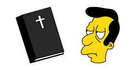 The Simpsons Reverend Lovejoy cursor