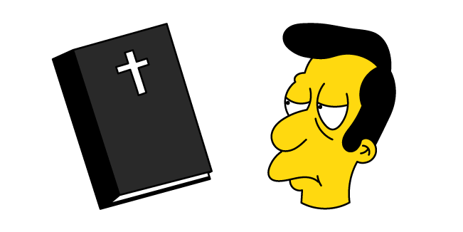 The Simpsons Reverend Lovejoy Cursor