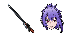 Seraph of the End Shinoa Hiragi cursor – Custom Cursor