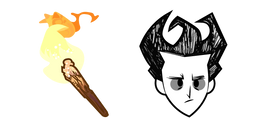 Курсор Don't Starve Wilson Percival Higgsbury