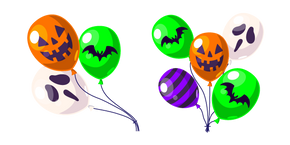 Курсор Halloween Balloons