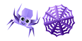 Origami Purple Spider Curseur