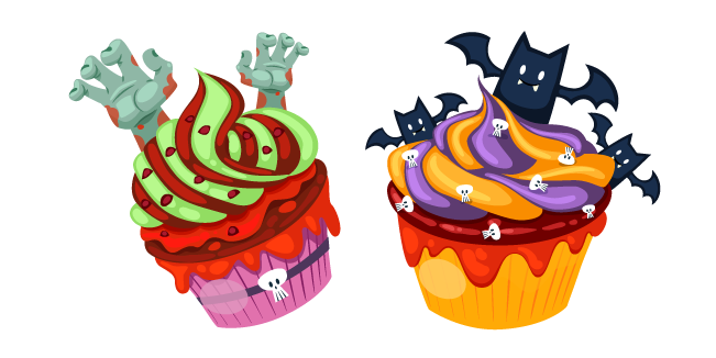 Halloween Cupcakes Cursor