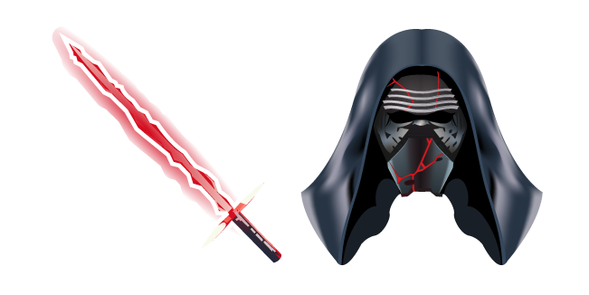 Fortnite Kylo Ren and Red Lightsaber курсор