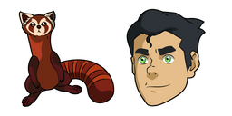 Avatar: The Legend of Korra Bolin and Pabu Cursor