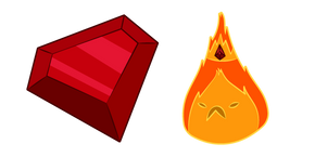Adventure Time Flame King Curseur