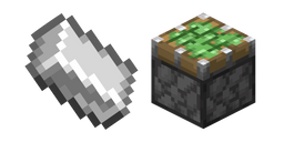 Minecraft Iron Ingot and Pistons Curseur