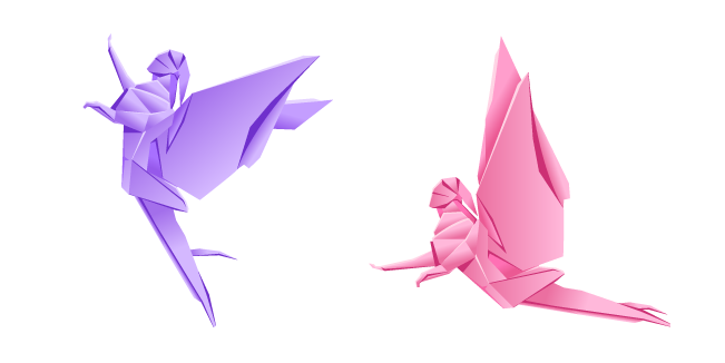 Origami Fairy Cursor