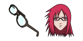 Курсор Naruto Karin and Glasses