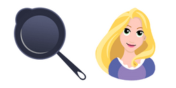 Курсор Rapunzel and Frying Pan