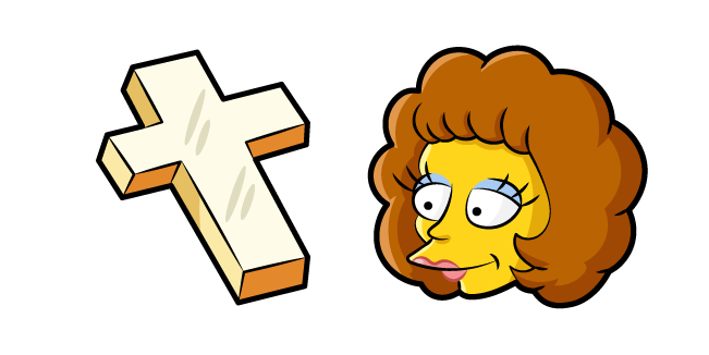 The Simpsons Maude Flanders курсор