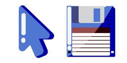 Minimal Floppy Disk Curseur