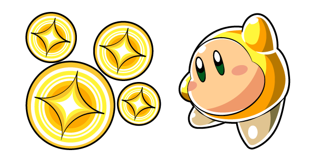 Kirby Gold Waddle Dee Cursor